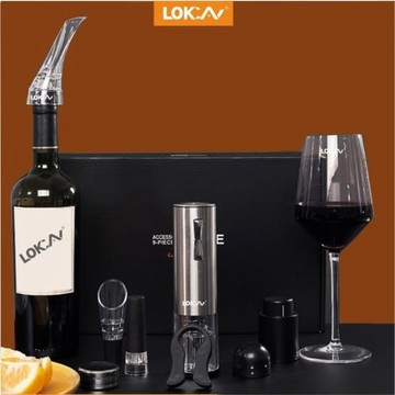 紅酒電動開瓶器酒具套裝倒酒器醒酒器快速醒酒器酒塞真空酒塞酒具
