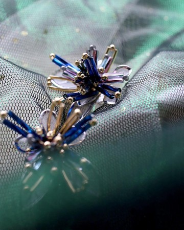 燦爛煙火 繁花第二代 耳針 耳夾 情人節禮物