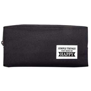 【第2件0元】HAPPY四方筆袋