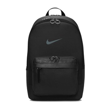 Nike 背包 Heritage 後背包 運動背包 休閒背包 訓練背包 雙肩背包 筆電包 雙拉鍊 多口袋 夾層 黑色