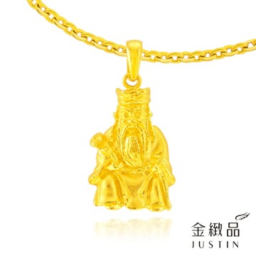 金緻品 黃金墜子 土地公 1.18錢