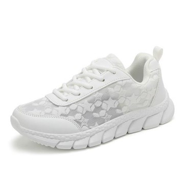 晉江冷粘鞋網面透氣休閑運動鞋軟底舒適戶外跑步鞋時尚百搭小白鞋