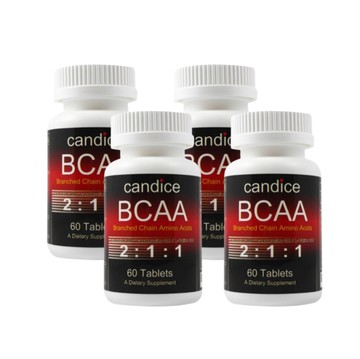[Candice 康迪斯] BCAA支鏈胺基酸錠 (60錠/瓶) 多入組-四入組