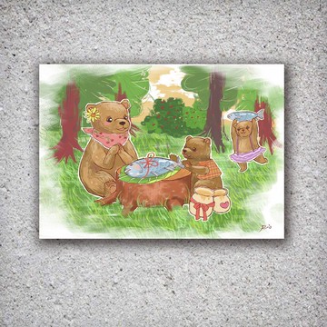 【明信片】再忙也要和媽媽吃頓飯  *母親節卡片