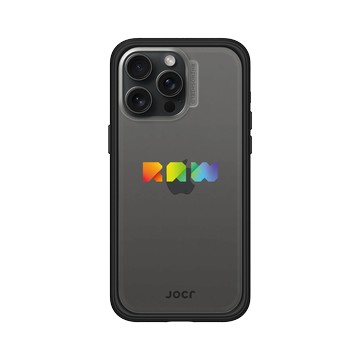 iPhone 15 Pro Max Mod NX 黑 - JOCR - Raw Rainbow