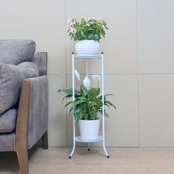 花架 簡約花架子桌面落地式花盆架子綠蘿鐵藝迷你花架置物架『XY2431』