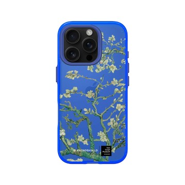 iPhone 16 Pro Clear 激光藍 - Van Gogh Museum - Amandier en fleurs - Transparent