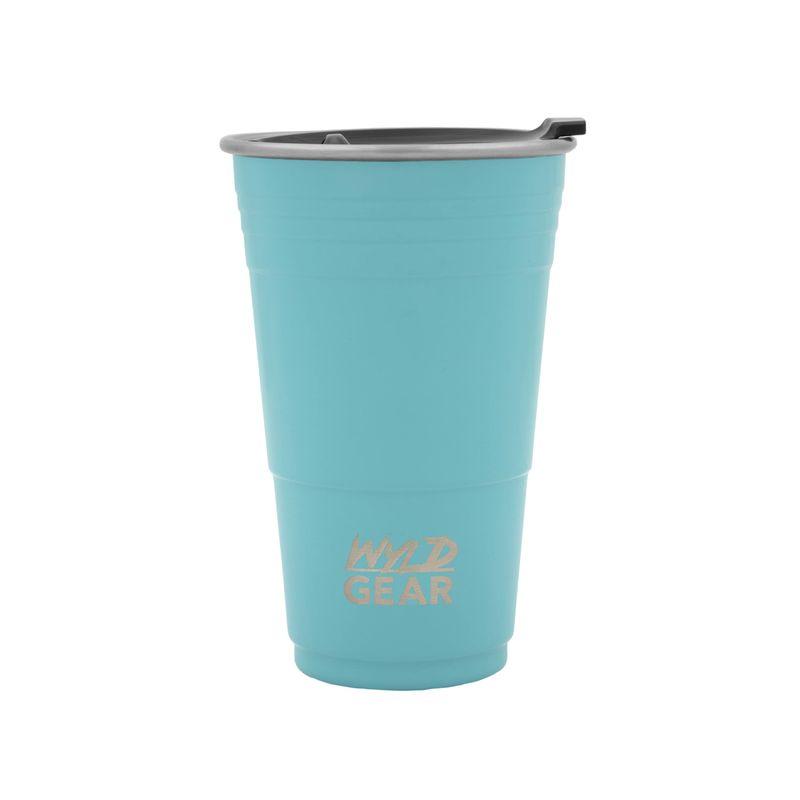 ワイルドギア WYLD GEAR タンブラー CUP 16oz ワイルドカップ 473ml キャンプ Turquoise Blue