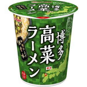 送料無料！　　マルタイ 縦型高菜ラーメン 62g×12個