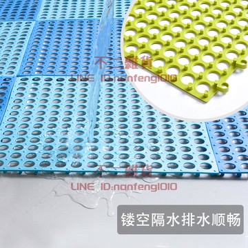 【6片裝】浴室防滑墊淋浴房洗手間地墊【不二雜貨】