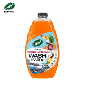 龜牌-熱帶果香豐盈泡沫洗車蠟1420毫升（鳳梨椰子）T543