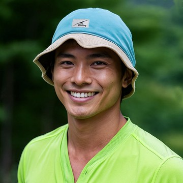 飛鳥-超輕量石墨烯帽簷頭套-棕黃色/碳黑色/水藍色/酒紅色