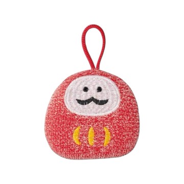 日常生活用品 DECOLE 可愛造型清潔刷/海綿-不倒翁 1st (JN052-179)