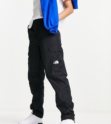 The North Face Alrescha high waist cargo trousers in black Exclusive at ASOS