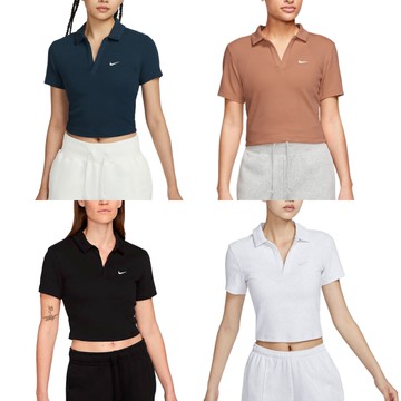 【下殺】Nike 短袖上衣 女裝 Polo衫 V領【運動世界】DV7885-478/DV7885-212/DV7885-051/DV7885-010