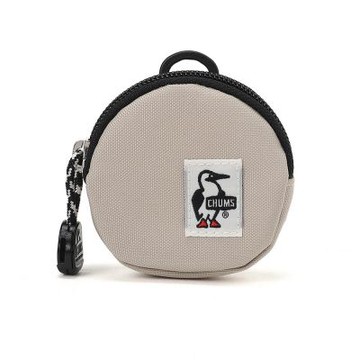 CHUMS Recycle Round Coin Case零錢收納包 米灰色 CH603573G057