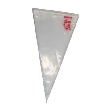 TRIARROW 三箭牌 14吋加厚PE拋棄式擠花袋 (50入) 耐熱溫度80°C  透明色  1包