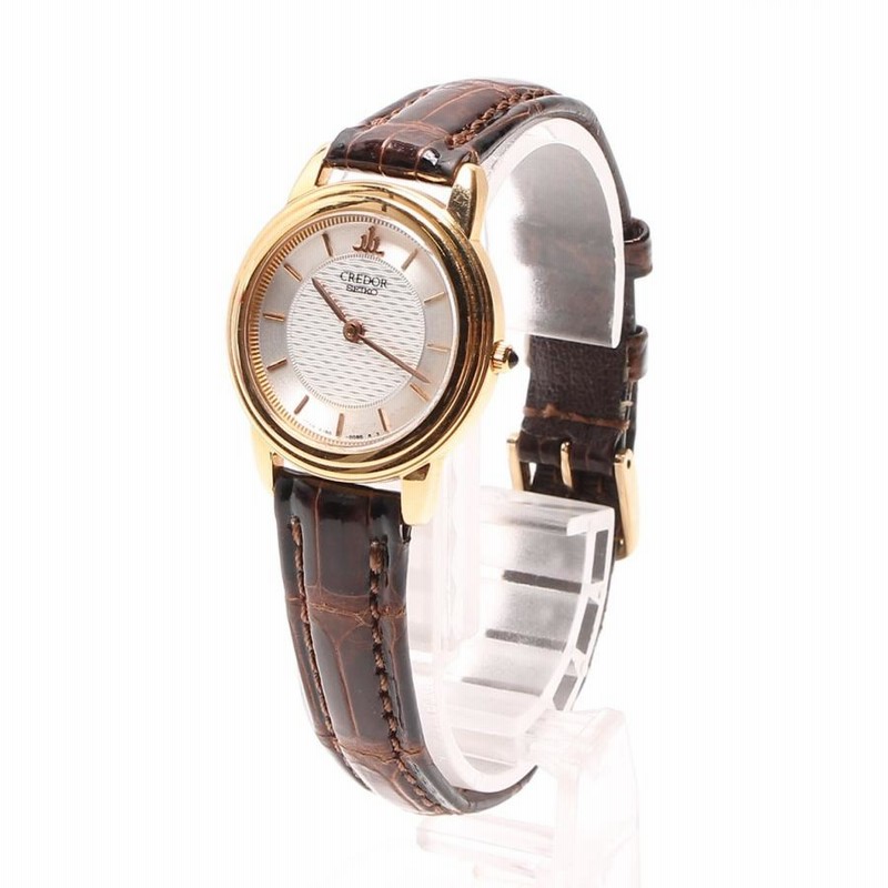 SEIKO クレドール18KT レディース4j80-0060