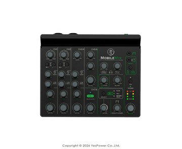 Mackie MobileMix 8通道USB供電混音器