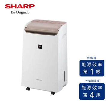 SHARP夏普12公升空氣清淨除濕機DW-P12FT-W