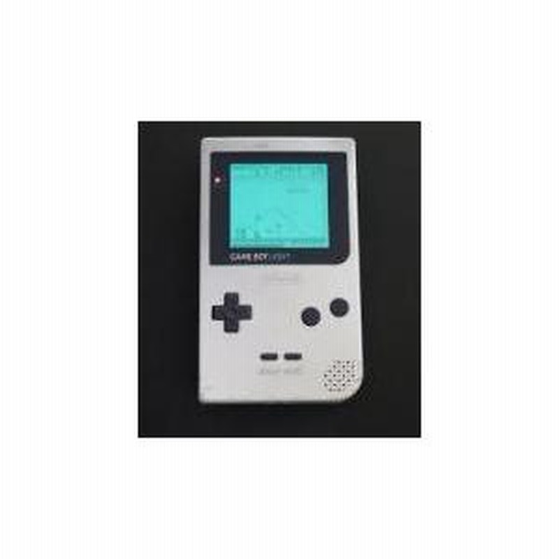 ゲームボーイライト 本体 シルバー 姑息