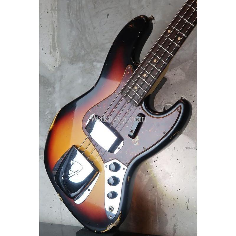 Fender Custom Shop '64 Jazz Bass Relic Color Sunburst