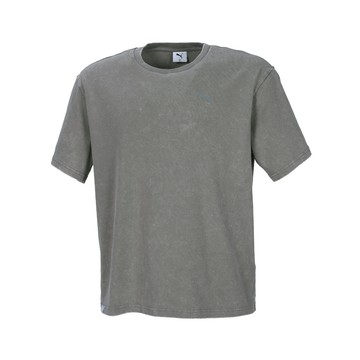 [ACS] Puma 上衣 Moods In Nature Washed 灰 洗舊 寬鬆 短袖 親膚 637336-71