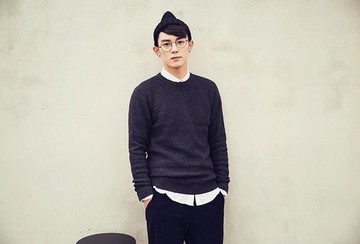 日系 毛衣 JP 圓領 大學T T袖 三色 簡約 書生 文青 誠品 無印良品 風