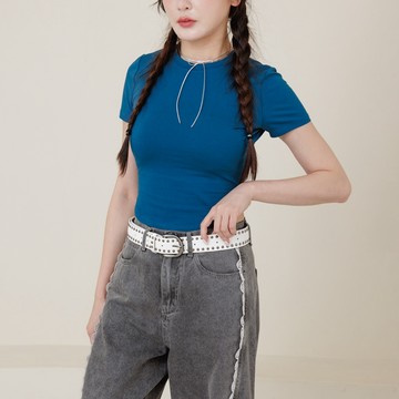 QUEENSHOP_S 女裝 金屬鉚釘排釦造型皮帶 現+預 【07100099】