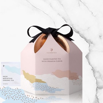 【新年禮盒】阿里山手摘-蜜香烏龍茶原片茶包禮盒 -30入/2.5g