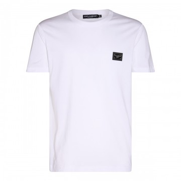 Dolce & Gabbana - White Cotton T-shirt 48