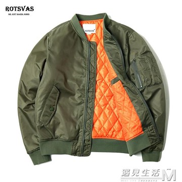 新款秋冬季飛行員夾克男空軍ma1棒球棉服薄款外套春棉衣全館免運 Yahoo奇摩超級商城 Line購物