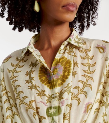Giambattista Valli Floral cotton shirt dress