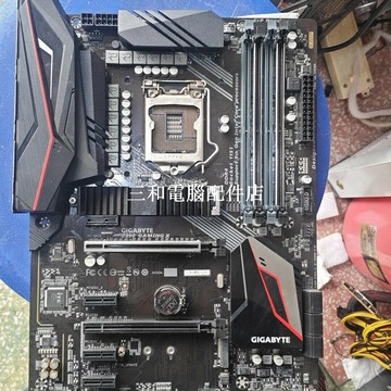 技嘉 Z390 GAMING X 85新 拆機配件 成色麗 適合DIY組裝 主板功能完美【三和電腦配件店】