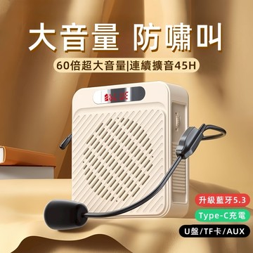 隔日送達 【現貨 免運費！外發擴音機】藍芽 小蜜蜂擴音器 頭戴耳麥 擴音機 擴音器 有缐/無缐連接 教師/導游專用 擴音