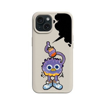 iPhone 15 SolidX 貝殼灰 - Graffiti / 街頭塗鴉 - 街頭兄弟