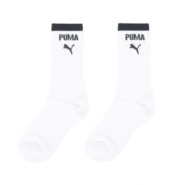 Puma 長襪 Fashion Crew 白 黑 中筒襪 休閒襪 襪子 BB144510
