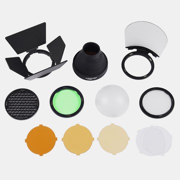 【EC數位】GODOX 神牛 AK-R1 H200R專用套件 磁性接口 配件 外拍燈 色片 蜂巢 攝影 AD200