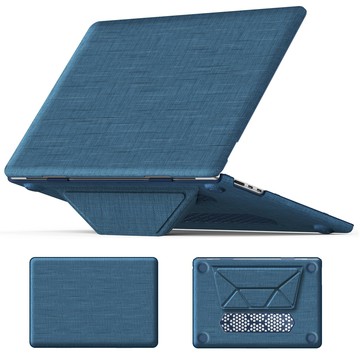 適用MacBook Air 15.3inch M2 A2941/M3 A3114布藝電腦殼保護套【宜家良品百貨】