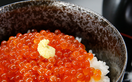 かじかの子 醤油漬 ＆ イクラ 醤油漬 新鮮 鮭卵使用 手作り 180g×各1瓶 北海道 豊浦 噴火湾 優しい醤油とみりんの味 いくら カジカ