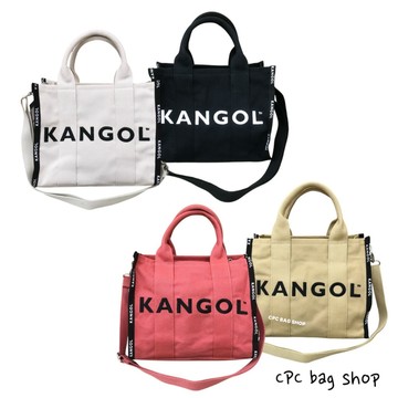 （現貨）KANGOL 袋鼠 兩用手提包 帆布包 兩用側背包 文青帆布包 KANGOL帆布包  兩用包 托特包 小手提包