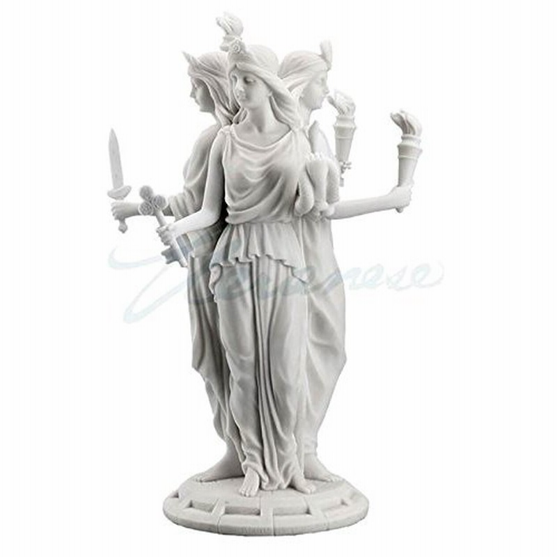 西洋彫刻 ギリシャ神話女神 女魔術師の保護者 ヘカテー彫像 高さ約30ｃｍ 占いの館 占星術 輸入品 通販 Lineポイント最大get Lineショッピング