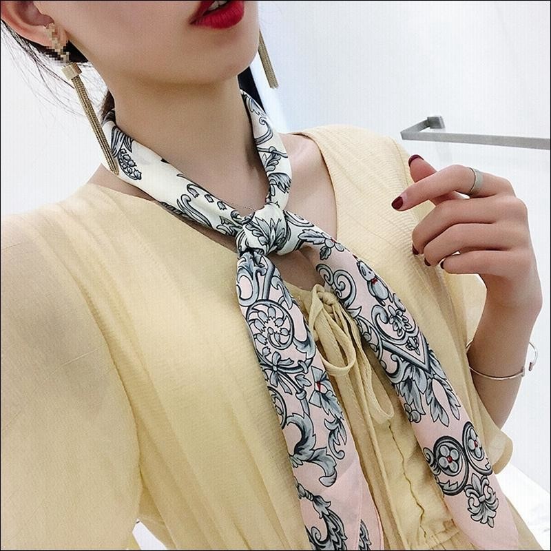 バッグ用スカーフ』その② フルラ バッグ用 バンドゥ スカーフ 2枚