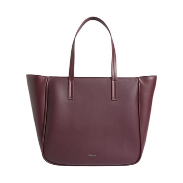 CALVIN KLEIN REFINE MEDIUM SHOPPER 紅色女款包包