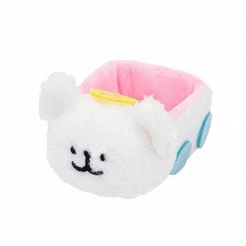 代購 MALTESE 線條小狗 車車擺件 可愛 毛絨玩偶 收納 桌面裝飾