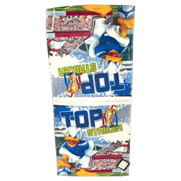 LIFE 來福牌 Disney 迪士尼 唐老鴨足球明星洗臉巾 紗布  1條  唐老鴨足球明星