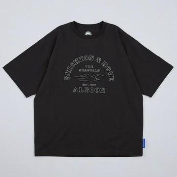Brighton & Hove Albion FC SEAGULLS HERITAGE LOGO 復古標誌印花短袖T恤