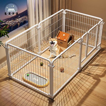 工廠現貨 免運 特惠/附發票 圍欄 寵物圍欄 籠子 狗狗寵物圍欄室內家用自由組合狗籠子中小型犬隔離門工廠直銷 售後保障 m5311