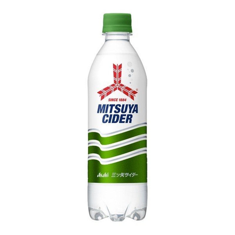 アサヒ飲料 三ツ矢サイダーゼロストロング 500ml 1箱（24本入）