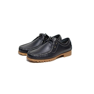 凡人與路-Monazu手工鞋 袋鼠鞋_黑  女版35-39碼